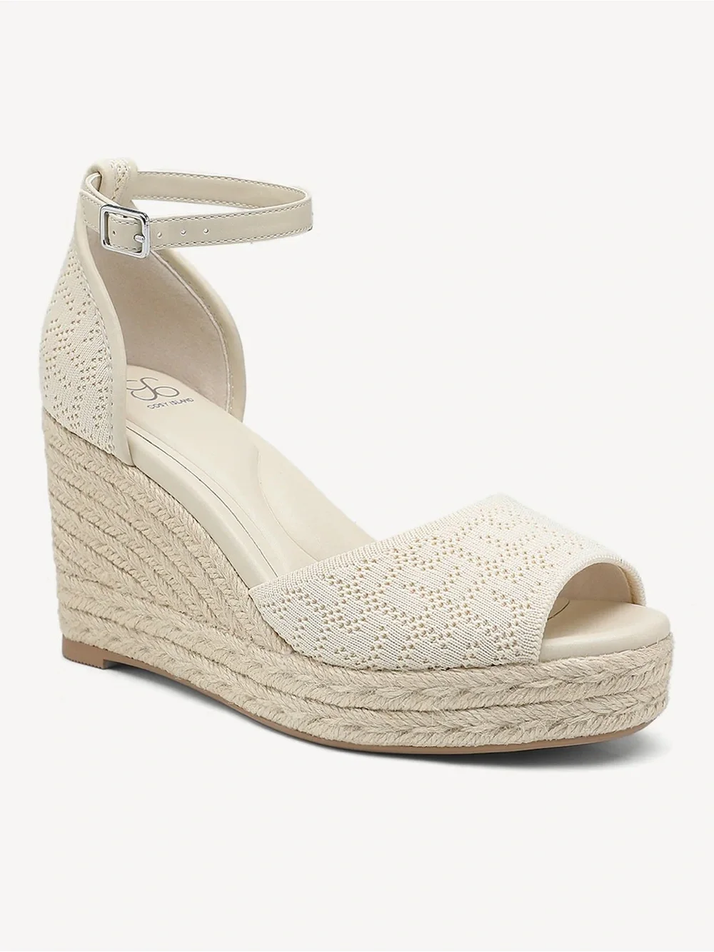 Cost Island commute Women’s Espadrille Wedge Sandal - Ivory size 7.5